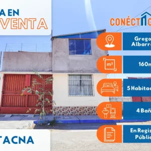 Vendo terreno cerca del renovado Colegio Amparo Baluarte en Mariscal Nieto, Moquegua.