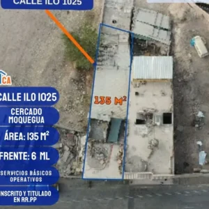 ¡EN VENTA CASA EN PLENA CALLE ILO – MOQUEGUA!